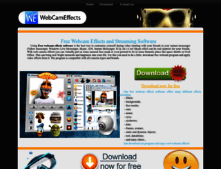 webcameffects.net screenshot