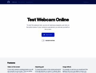 webcammictest.com screenshot