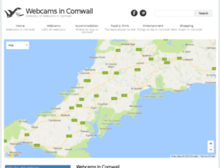 webcams-in-cornwall.co.uk screenshot