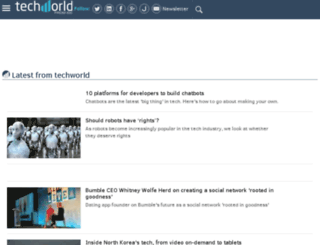 webcast.techworld.com screenshot