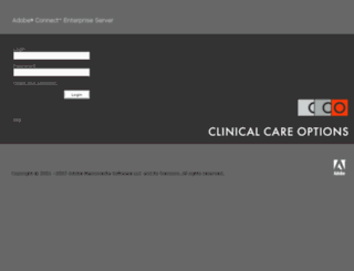 webcasting.clinicaloptions.com screenshot