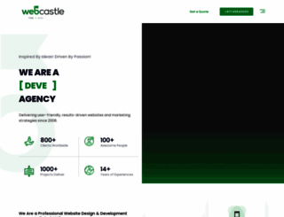 webcastle.ae screenshot
