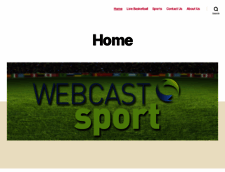 webcastsport.com screenshot