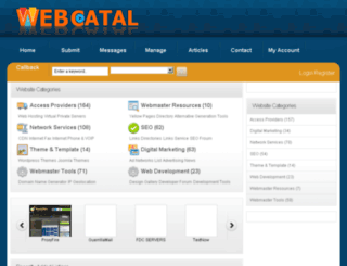 webcatal.com screenshot