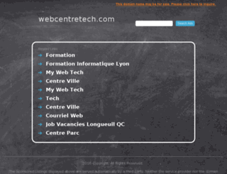 webcentretech.com screenshot