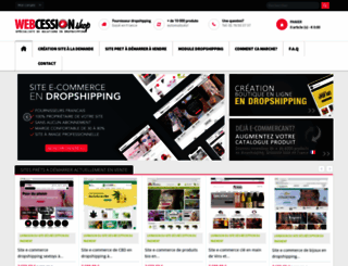 webcessionshop.com screenshot
