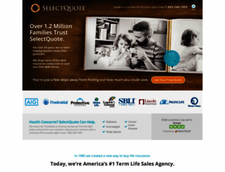 webchat.selectquote.com screenshot