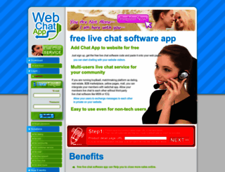 webchatapp.com screenshot
