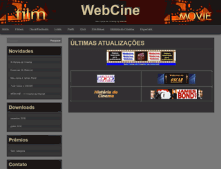 webcine.com.br screenshot