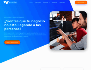 webcion.com screenshot