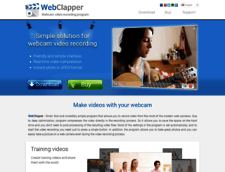 webclapper.com screenshot