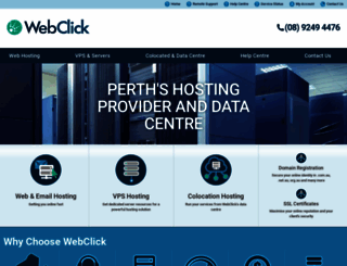 webclick.com.au screenshot