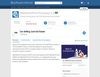 webclientprint-processor.software.informer.com screenshot
