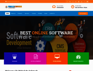 webclubsinfotech.com screenshot