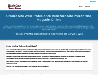 webcon.ro screenshot