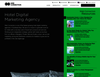 webconnection.asia screenshot