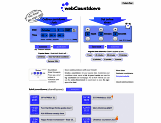 webcountdown.net screenshot