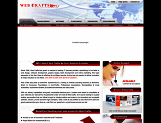 webcraftscreations.com screenshot