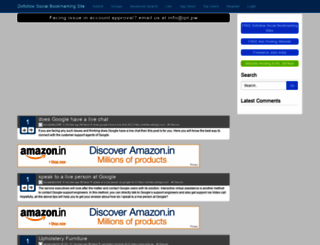 webcrawler.bookmarking.site screenshot