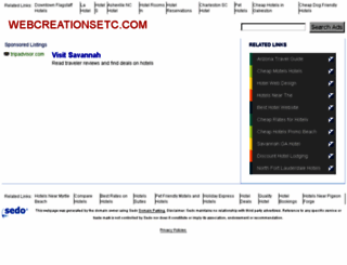 webcreationsetc.com screenshot