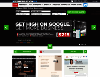 webcreationus.com screenshot