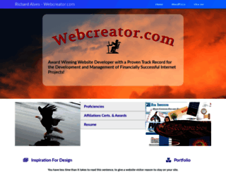 webcreator.com screenshot