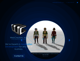 webcreators.com screenshot
