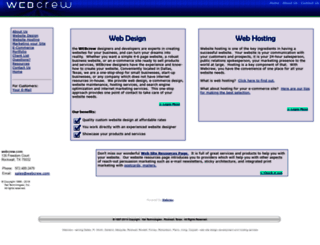 webcrew.com screenshot