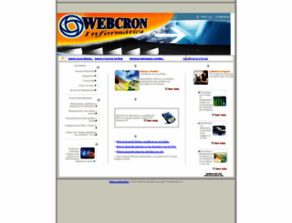 webcroninfo.com.ar screenshot