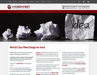 webdandy.co.uk screenshot