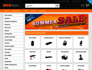 webdanes.dk screenshot