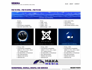 webdea.com screenshot
