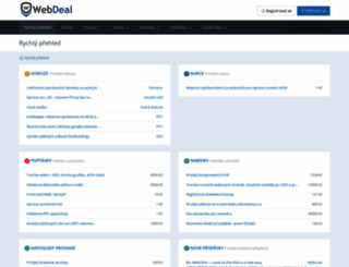 webdeal.cz screenshot