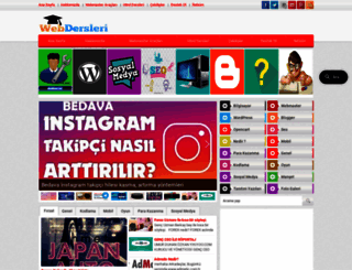 webdersleri.net screenshot