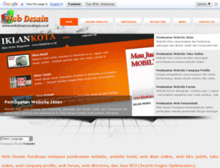 webdesainsurabaya.co.id screenshot