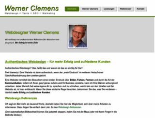 webdesign-clemens.de screenshot