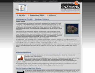 webdesign-enzmann.de screenshot