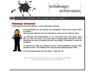 webdesign-schierstein.de screenshot