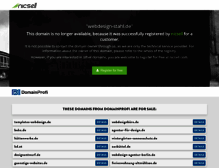 webdesign-stahl.de screenshot