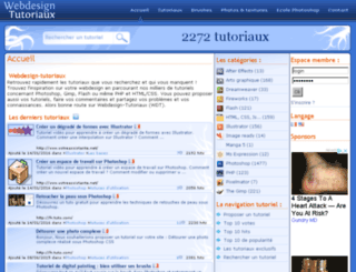 webdesign-tutoriaux.com screenshot