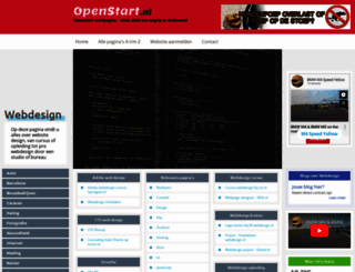 webdesign.openstart.nl screenshot