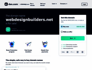 webdesignbuilders.net screenshot