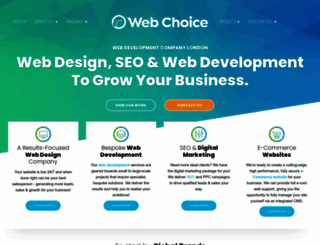 webdesignchoice.co.uk screenshot