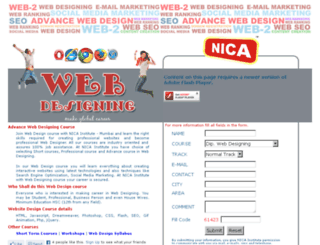 webdesigncourse.in screenshot