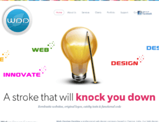 webdesigndestiny.com screenshot