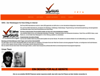 webdesigner.swg-webdesign.de screenshot