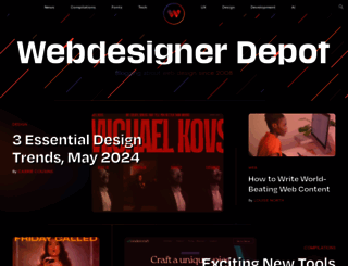 webdesignerdepot.com screenshot