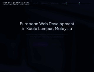 webdesignerinkl.com screenshot