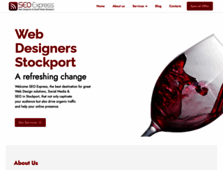 webdesignersinstockport.co.uk screenshot