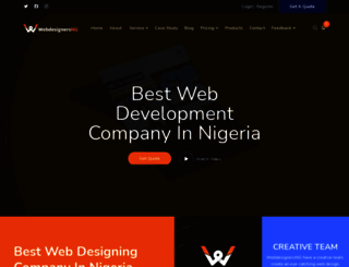 webdesignersng.com screenshot